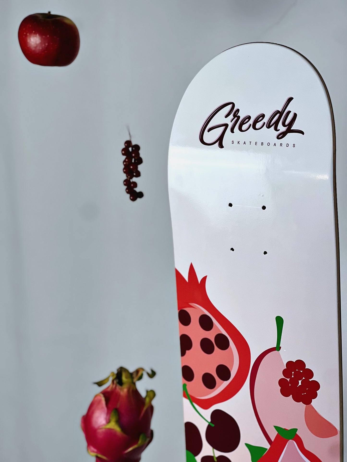 Planche de skateboard "Red Fresh"